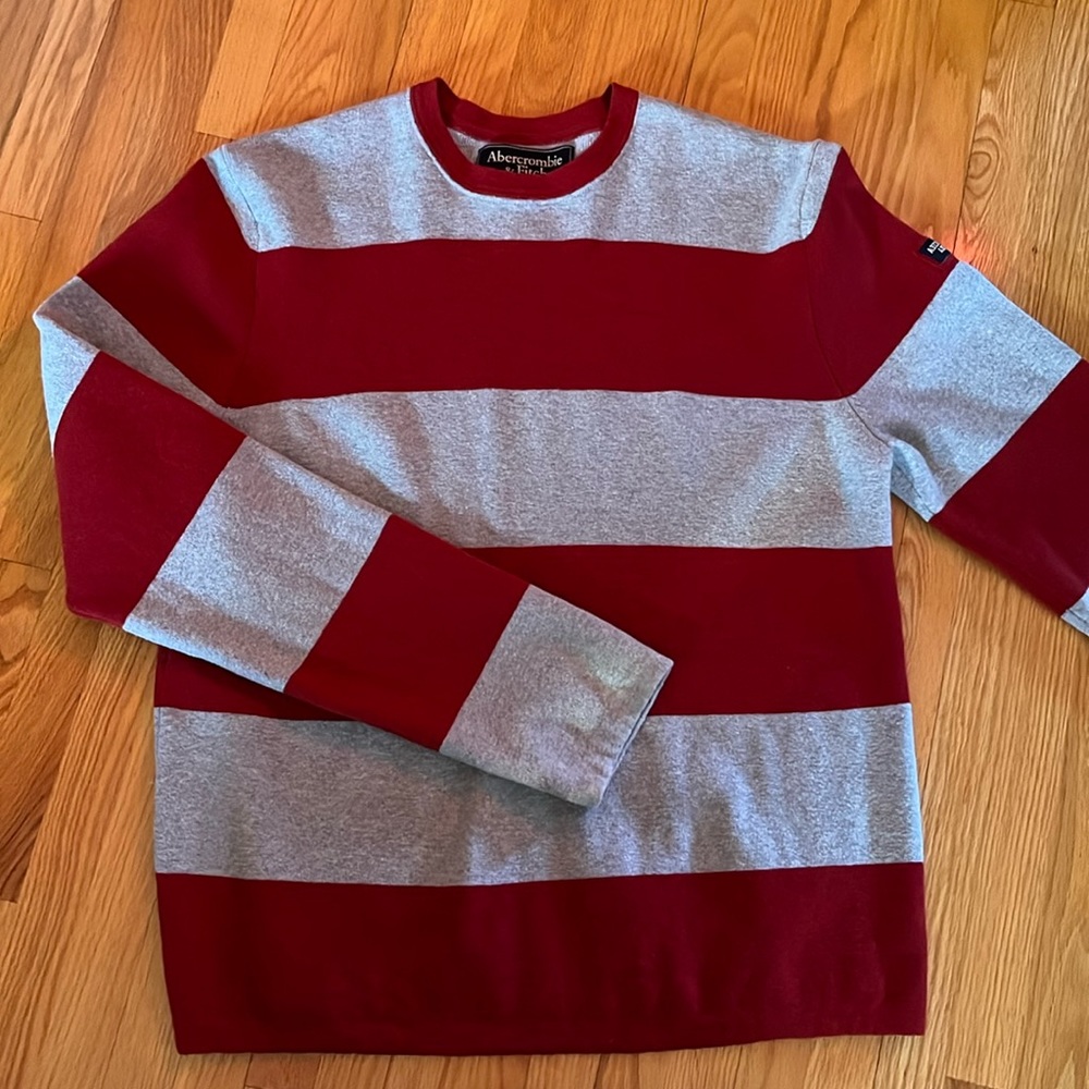 A&F striped sweater